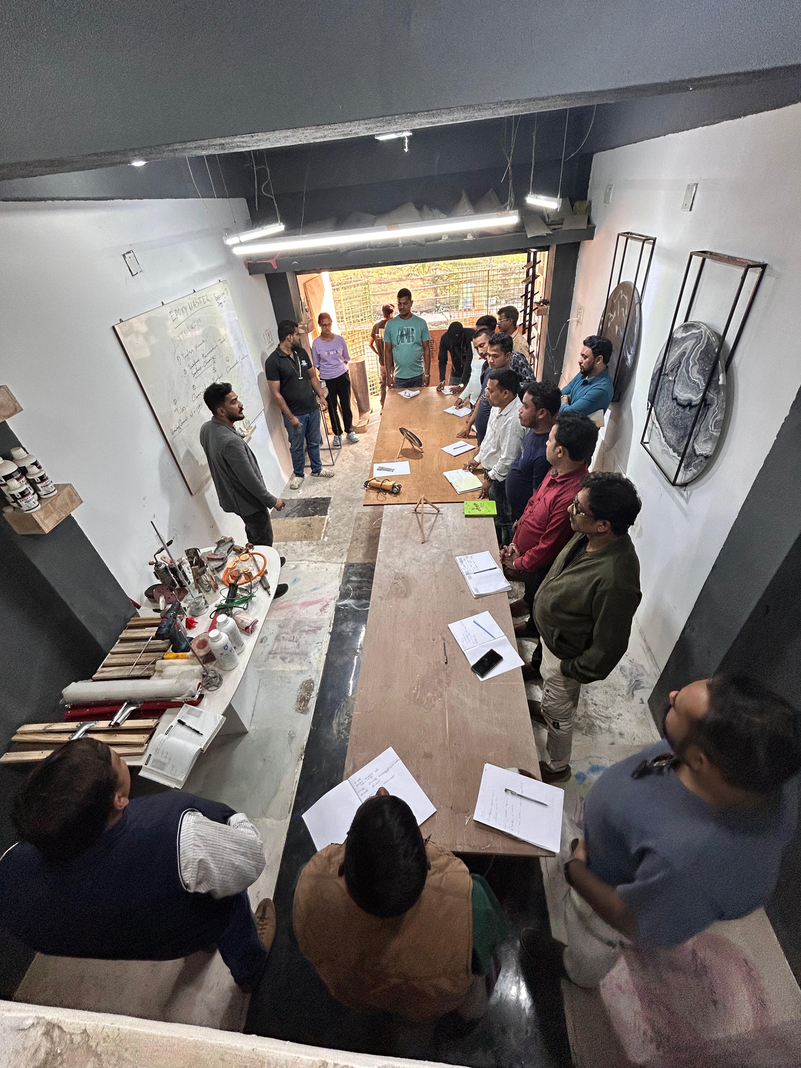 Epoxy Workshop Training Session 1