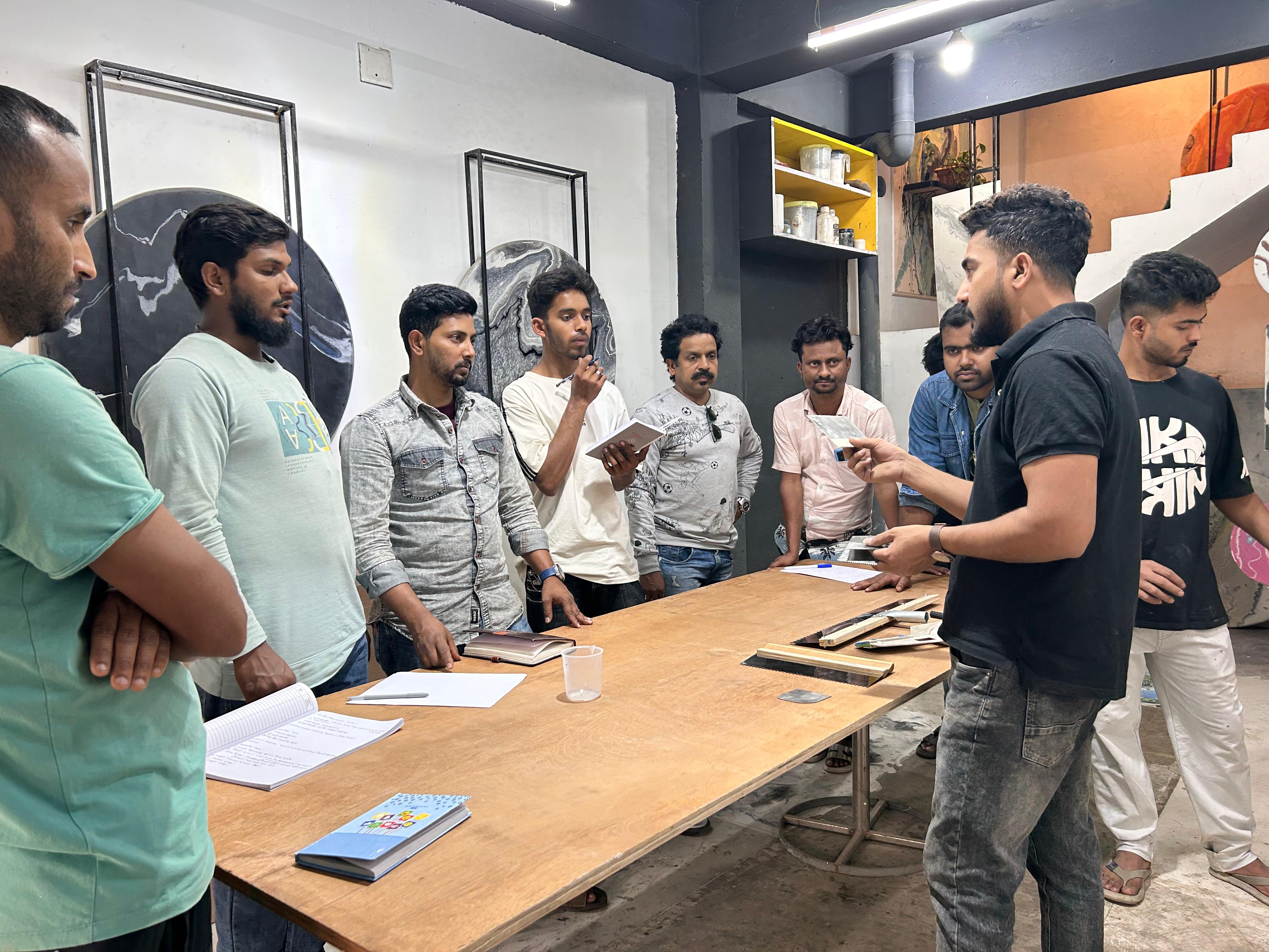 Epoxy Workshop Training Session 2