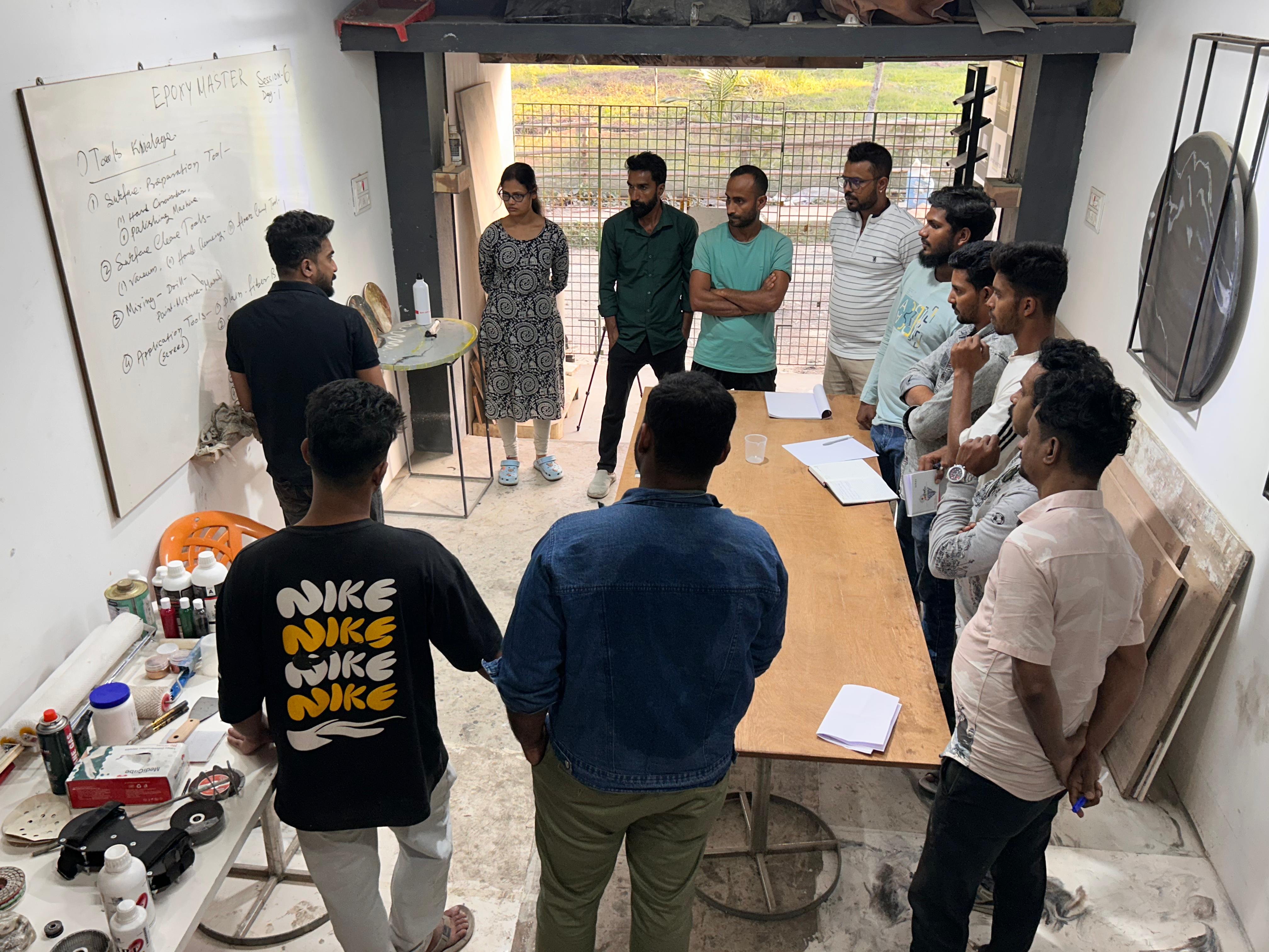 Epoxy Workshop Training Session 3